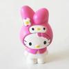 New 6Pcs/Set Anime Sanrio  Action Figure Toys Cute Kuromi Mymelody Cinnamorol Figurine Dolls Children Kids Xmas Gift