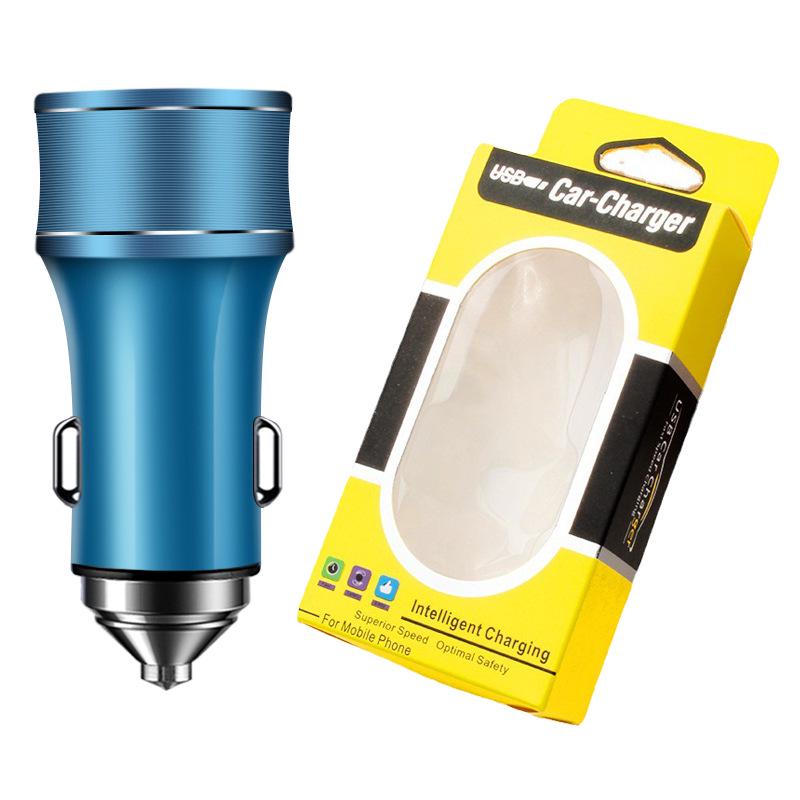 36W Dual USB & Type-C PD QC3.0 Fast Car Charger