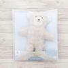 Organic Cotton Imabari Towel Soft and Gentle Bear Plush Toy Perfectly soft for babies to Features an gentle face finished with hand Natural Made in