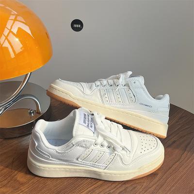 Hong Kong Style Couple Classic Board Shoes Men's Shoes Ins Super Fire Student Versatile Casual Little White Shoes Women's 2025 Spring New Models