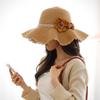 Flower Lace Wanggol Straw Hat