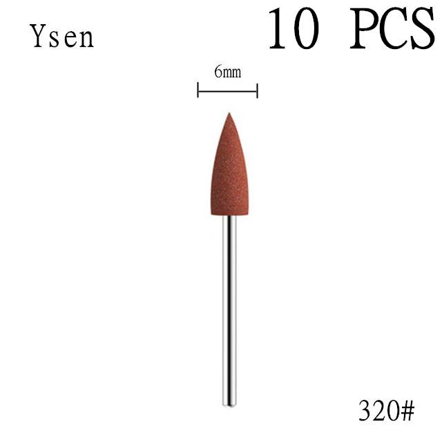 6 шт./компл. резиновая силиконовая дрель для ногтей — фото 37