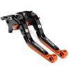 Folding Bullhorn Brake Clutch Levers for F700GS, F650GS Dakar, Scarver (Modified Telescopic)