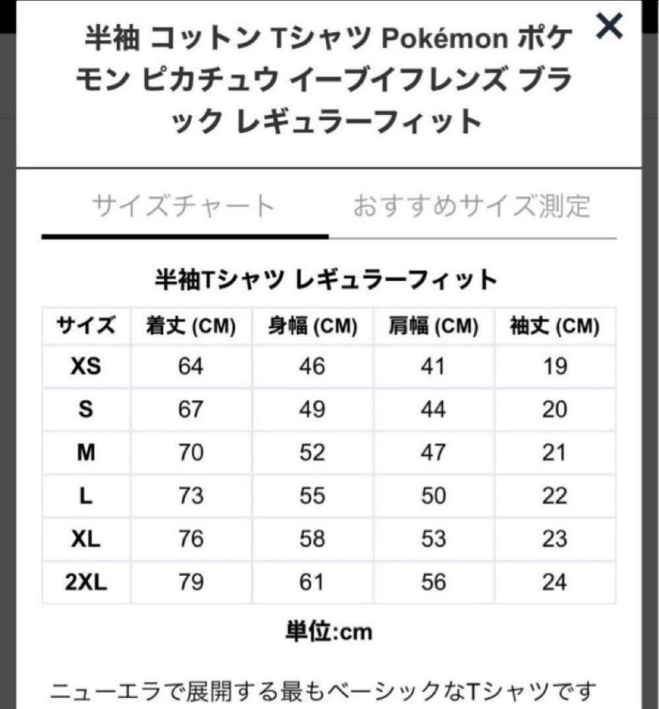 [USED] Pokemon T-shirt Eevee NEW ERA Size L