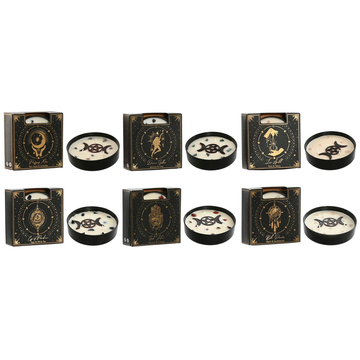 

Bougie Parfumée Home ESPRIT Indien (6 Unités)
