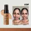 New Waterproof Liquid Foundation Oil-Control Matte Face Foundation Cream Creamy Texture Full Coverage Foundation Concealer Cream