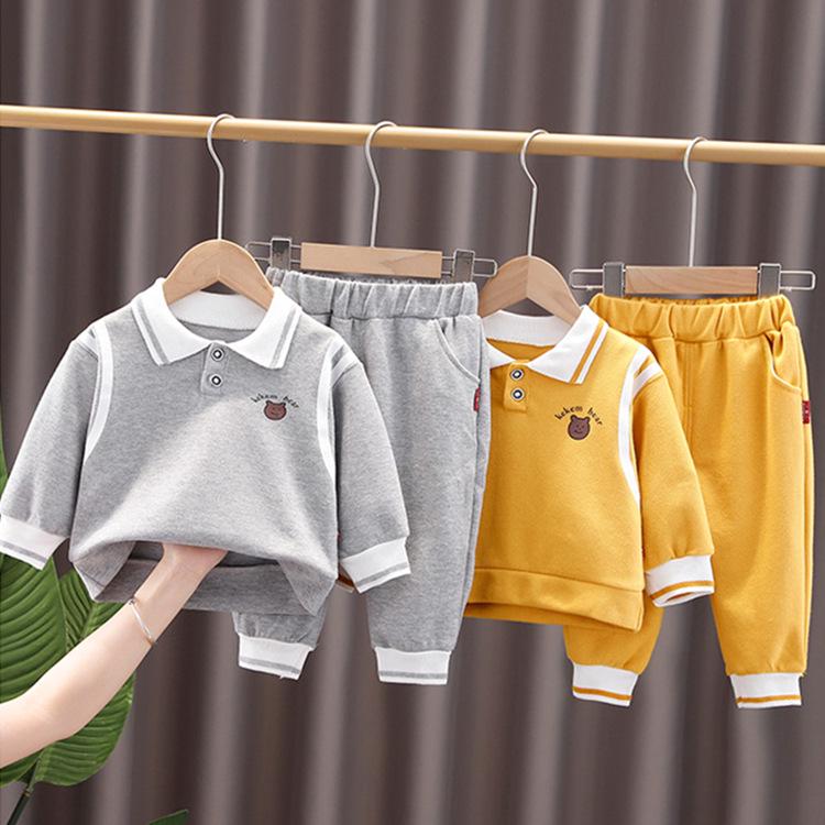 "2023 Stylish Girls' Spring & Autumn Sports Two-Piece Suit"