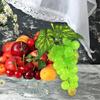 Artificial Grapes Cluster Artificial Fruit Grape Simulated Grape Plastic Bunches Fake Grapes Cluster for Home Decoration
