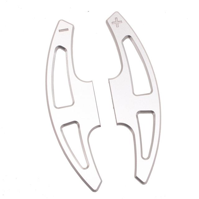 SMG SHIFT PADDLE ALUMINUM Shifter Paddles FOR BMW E90 E91 E92 E93 M3 E9X M3 E70 X5M E71 X6M Steering Wheel Gear Paddle Extension