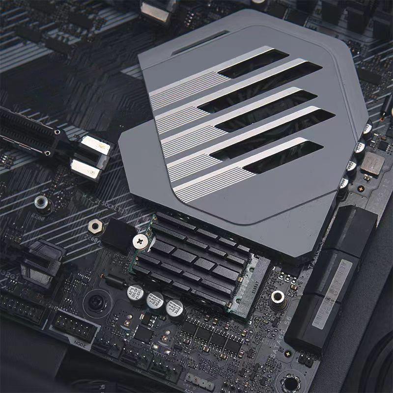 1Pc SSD Heatsink Double-Sided Heat Sink With Thermal Silicone Pad Final Cool IceSoul 01 M.2 2280 M.2 2242 M.2 2230