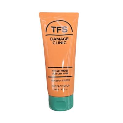 THE FACE SHOP Tratamiento Damage Clinic para Cabello Seco 200ml – Cuidado Intensivo con Proteínas, Reparación con Ceramidas, Acabado Suave y Liso
