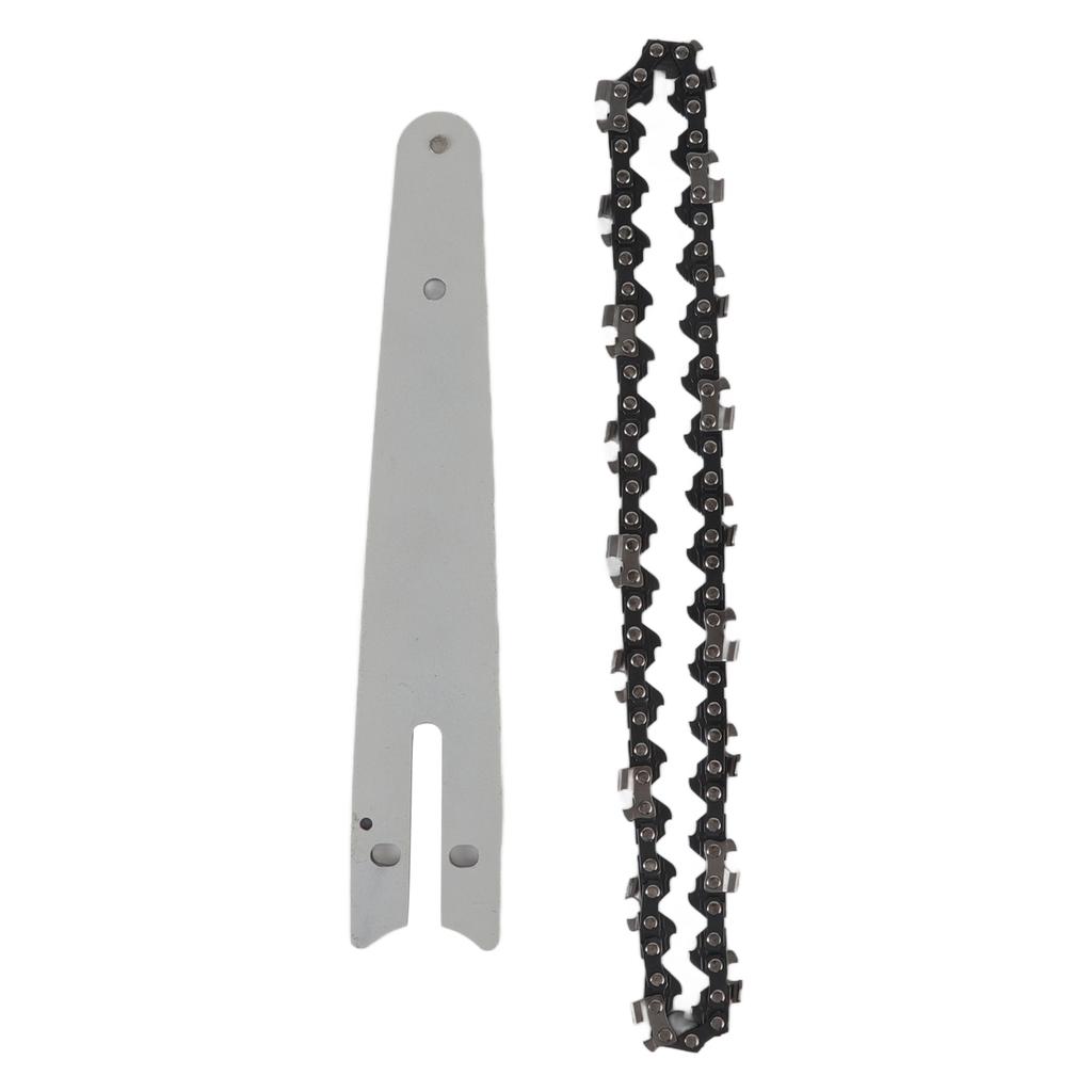 6 Inch Chains Replacement and 6 Inch Chainsaw Guide Plate for Electric Saw Parts Wood Cutting