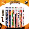 12/24/36 Pcs Halloween Christmas Theme Wooden Pencil Student School Stationery Halloween Party Gifts Supplies For Children
