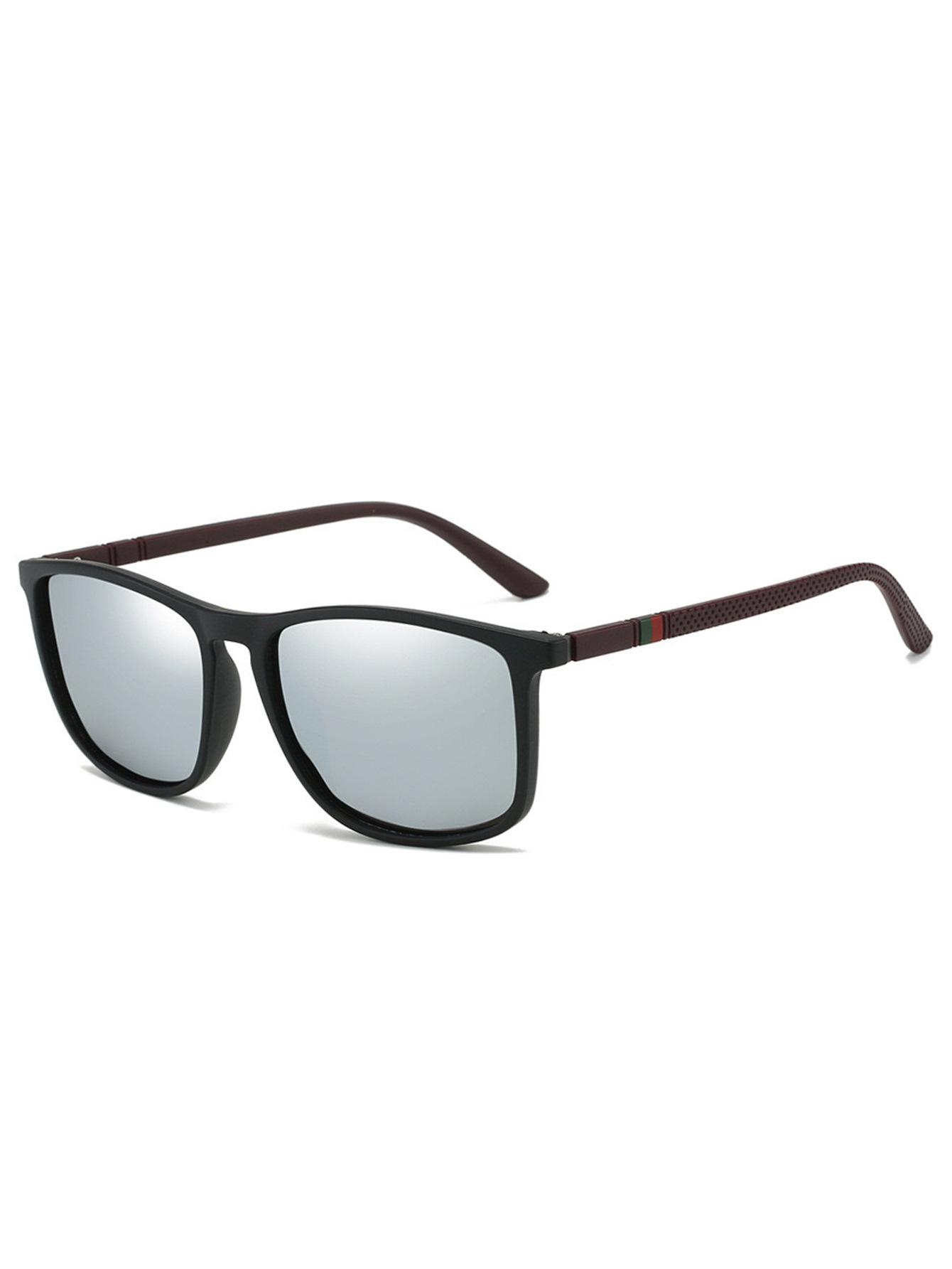 Outdoor Driving Sunglasses Popular Square Large Frame Sun Glasses Classic Glasses Men Women Fishing Glasses Gafas