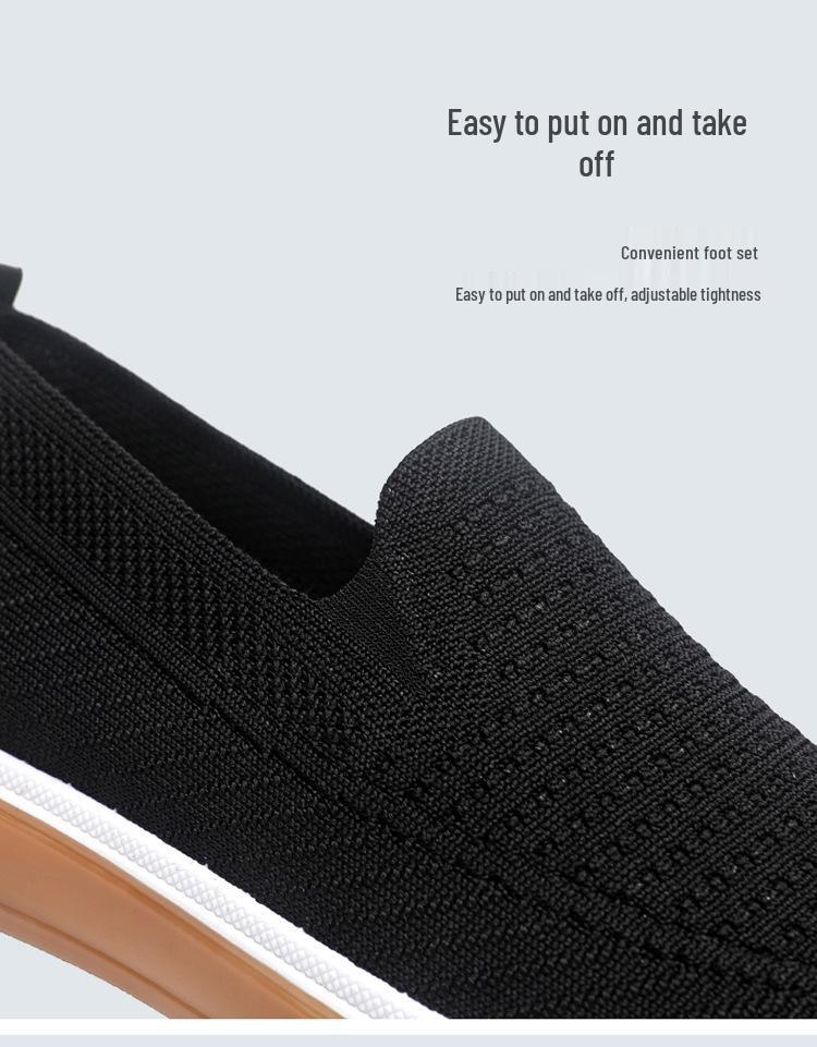 Men's Lightweight Breathable Knit Walking Shoes