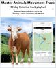 Cow Sheep Animal GPS Tracker Waterproof 4G C035 20000mah Long Standby Time Anti Theft Gps Tracker With Collar