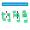 Gardening Training Clips Adjustable Plant Support System for Vine Vegetables 360 Degree Bendable Design Plastic Plant Clips