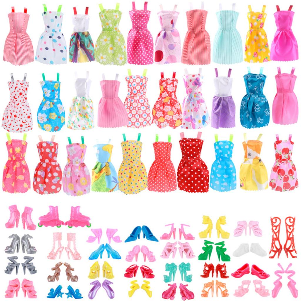 Beautiful Handmade Party Dress Fashion Clothes For Doll