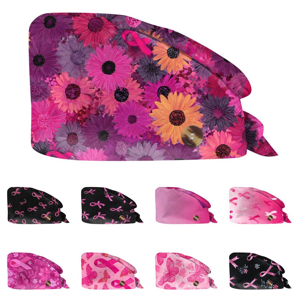 Fashion Printed Work Cap Casual Wash Hat Wrap Hat Cap