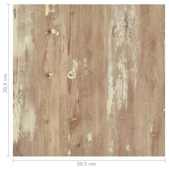 VidaXL 55x Self-Adhesive Floor Planks Flooring Floor Tile Living Room Sitting Room Bedroom House 324672
