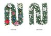 2.7m Dense Simulated Christmas Vine for Window Decoration