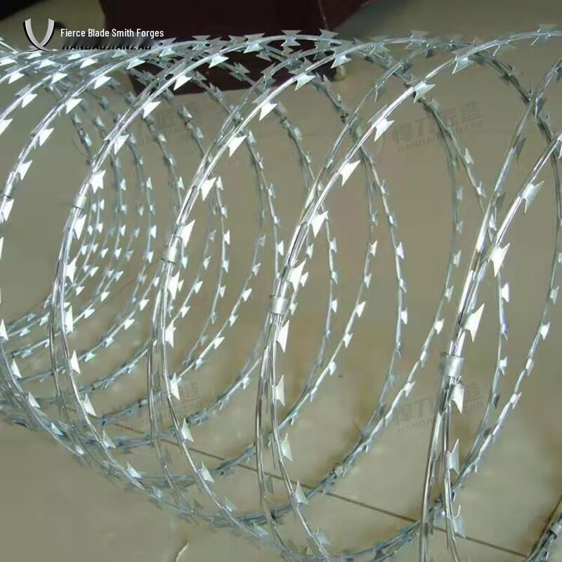 Heavy-Duty Galvanized Barbed Wire Fence