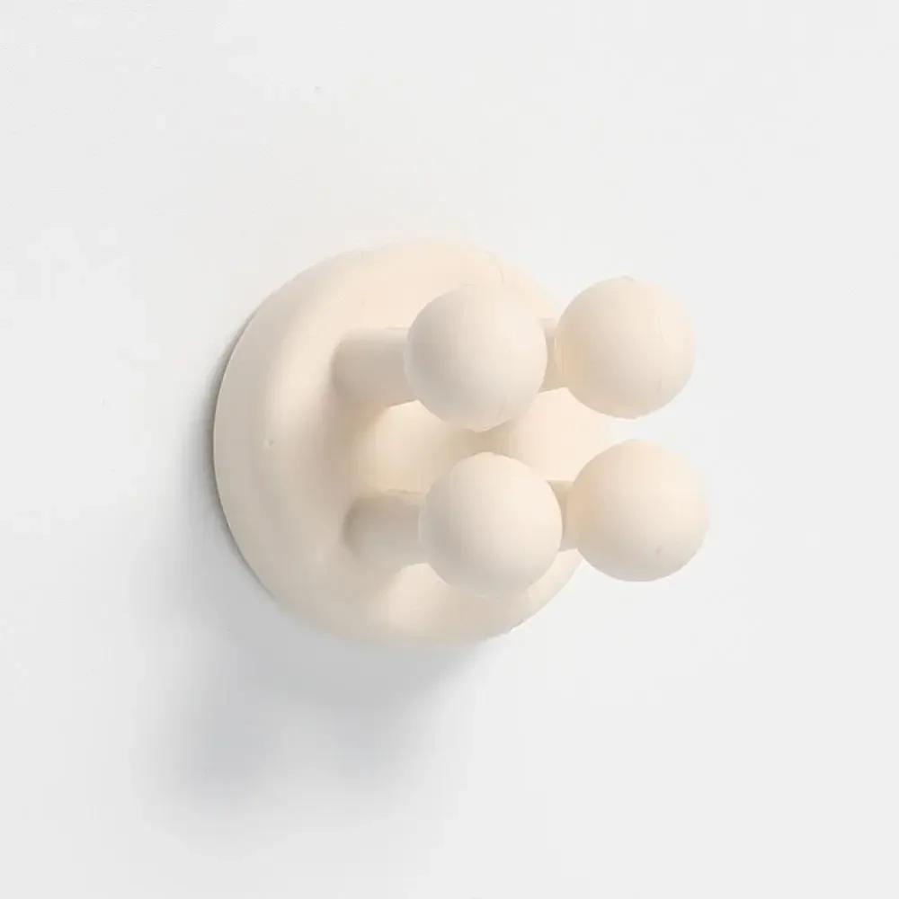 Silicone Toothbrush Holders Hook Waterproof Self Adhesive Wall Mounted Single Hook for Hanging Key Utility Plug Holder