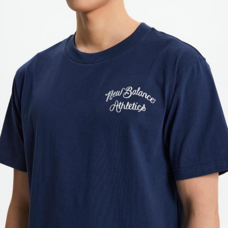 New Balance Tee Eqs Nbnef22491 59 Uni Graphic Stitch Short Sleeve Tee  Semi