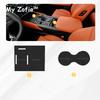 For Haval H9 2nd 2024 2025 New Interior Car Door Slot Pad Water Coaster Storage Box Non-slip Mat Interior Decoration Protect