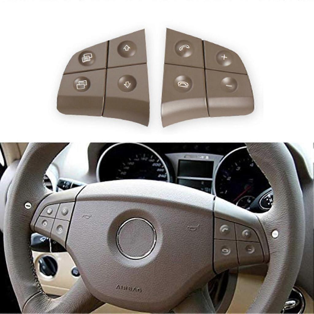 Steering Wheel Control Buttons Switch Replacement for Mercedes Benz W164 W245 W251 ML GL B R Class-Good
