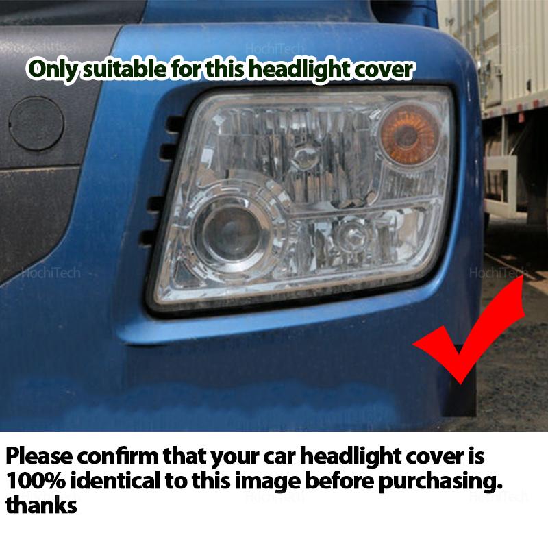 For Foton Auman ETX 2280 Headlight Cover Car Headlamp Lens Glass Replacement Front Lamp Shade Auto Shell Left Right Hand Drive