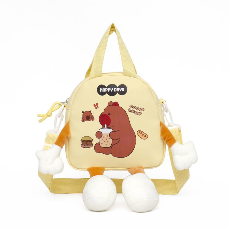 School Kid Kuromi Bag Cartoon Design Lightweight Nylon Material Outings Daily