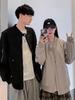 2023 Spring/Autumn Men's Retro Casual Baseball Jacket - Trendy Korean Couple Style