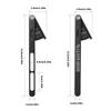 Portable Bike Chain Checking Tool with Easily Read Scale Corrosion Resistant Chain Wear Gauge for Cycling Enthusiasts