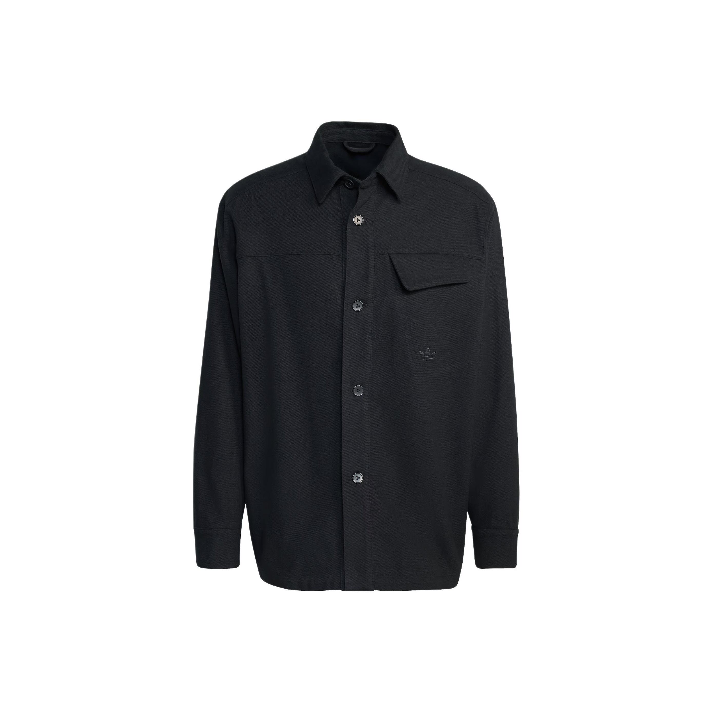 

Adidas Оригинальная премиальная рабочая рубашка свободного кроя на пуговицах Originals Essentials Мужские рубашки JW0118 S