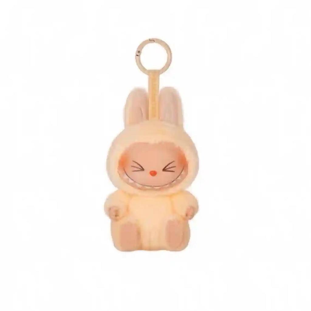 LABUBU Heart Macaron Enamel Face Sitting by POPMART BUBBLE.