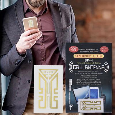 Cell Phone Signal Ultra-thin Radiation-free Easy Sticker Professional Installation Stable Signal Booster Portable