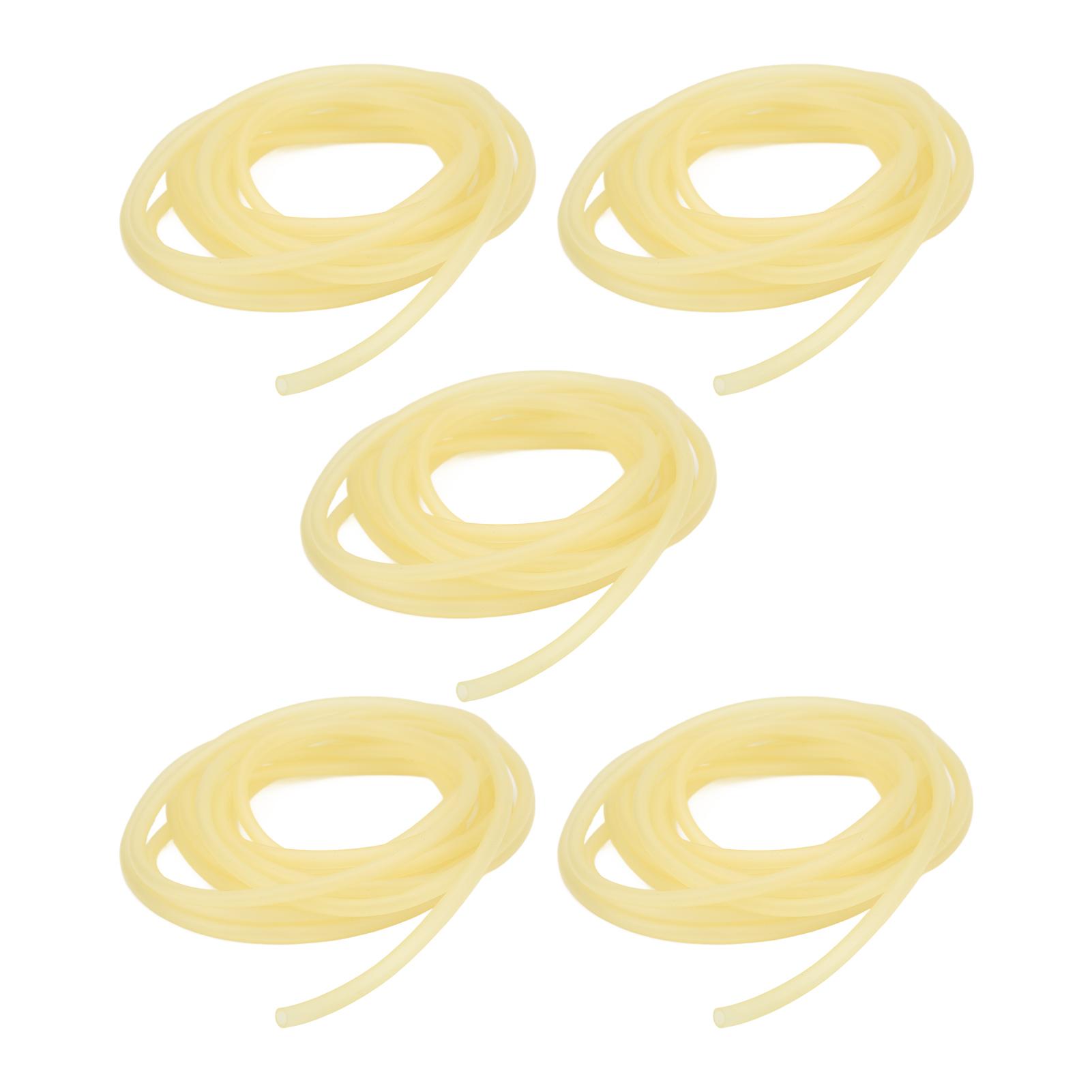 

5 шт. Жгут латексная трубка Натуральный латекс Резиновая лента Трубка Утолщенный Эластичный Резиновый Шланг 5 м 6x9 мм