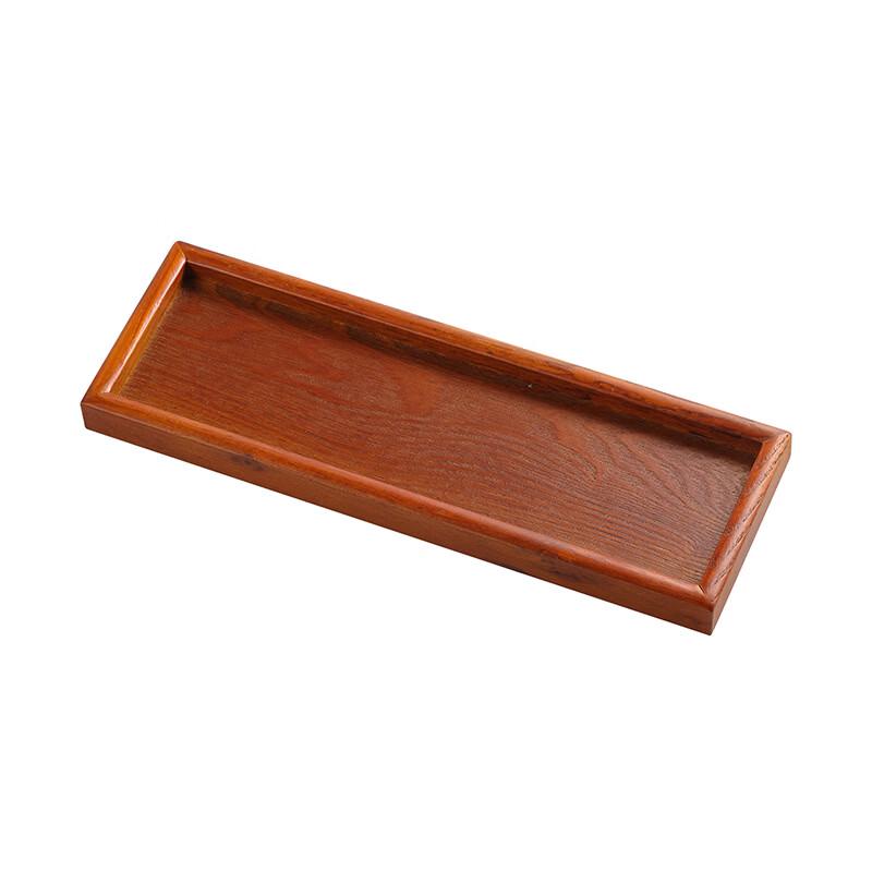 RuHan Chinese Style Rectangular Wooden Tea & Snack Tray
