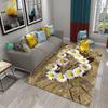 Little Daisy Flower Carpet Butterfly Flower Carpet Bathroom Anti-slip Rugs Living Room Bedroom Entrance Home Decor Mat Carpet
