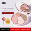 Babi Four-Color Contouring Palette, High-Gloss Contouring All-In-One Comprehensive Palette, Facial Blush, Shadow, Atmospheric Makeup, Genuine Store