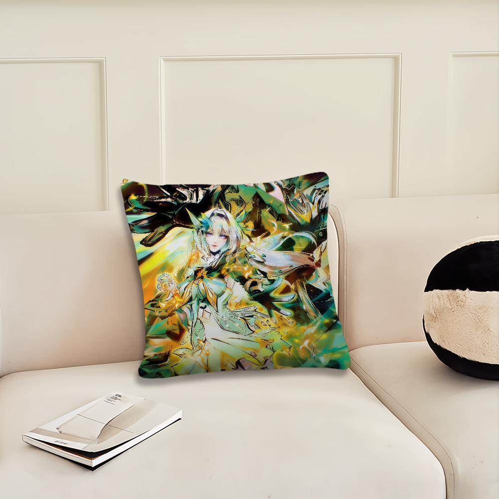 Game Honkai Star Rail a cushion cover Pillow Cover Decoration Room Home Sofa living Office Car Nordic Simplicity