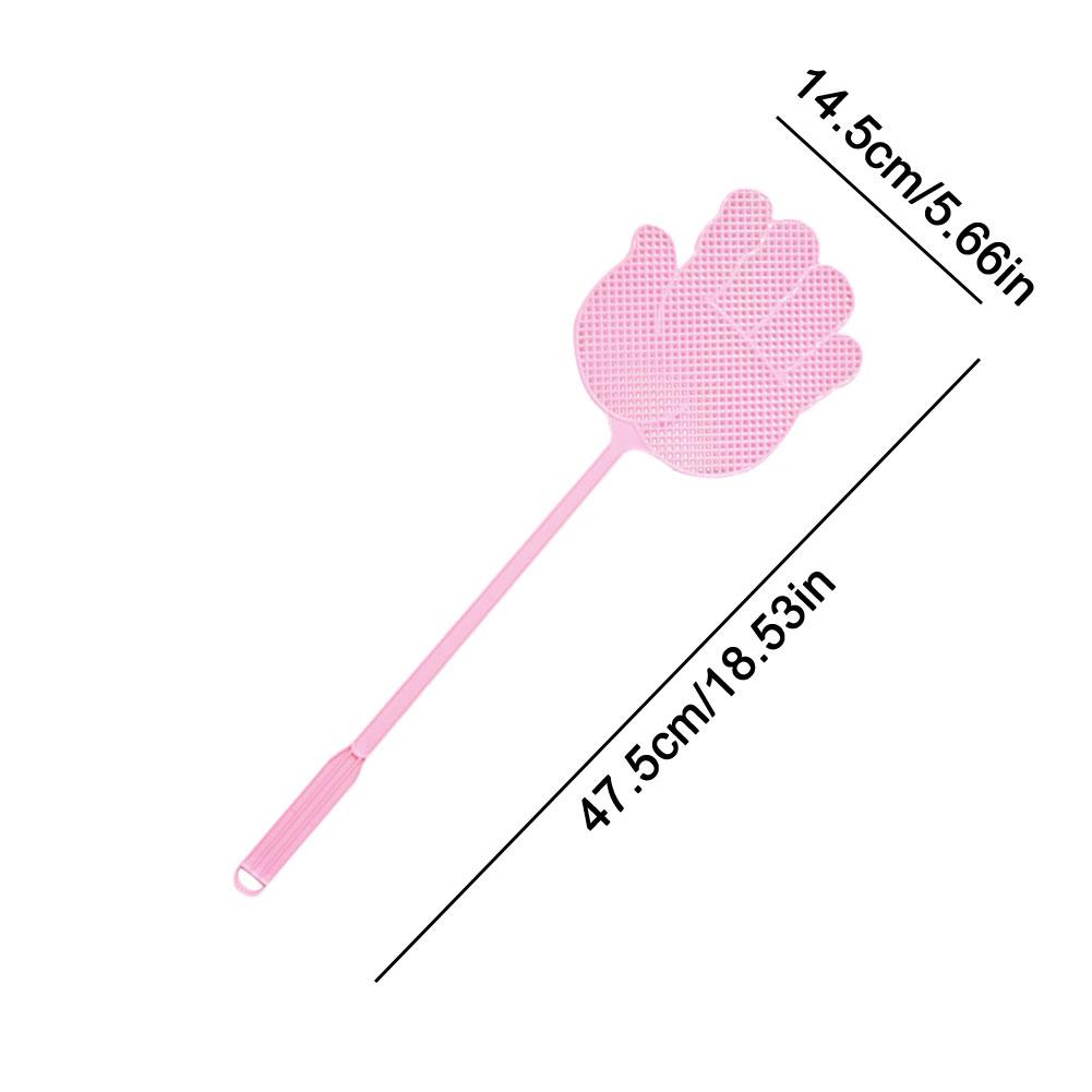 Creative Palm Shaped Mosquito Swatter Plastic Dynamic Thick Pest Clap Kitchen Mosquito Large Fo E0K9