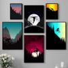 Vintage Mountain Bike Posters Print Canvas Painting Sport Fans Wall Art Picture For Living Room Home Decoration