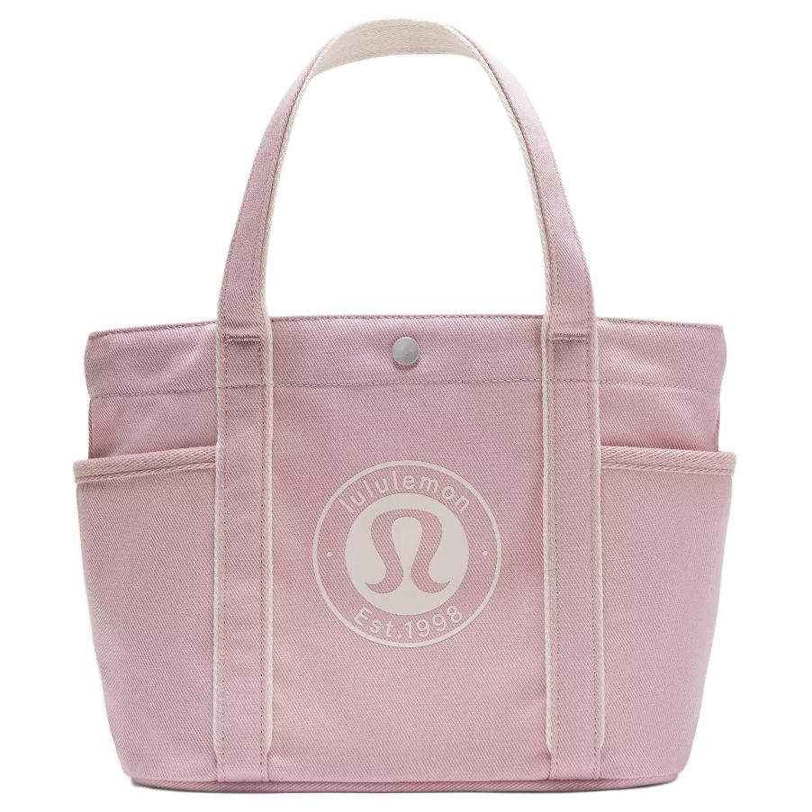 Lululemon 65L Minimalist Convenient Cotton Tote Bag Mini Women Tote Bags Pink LU9BXWS-036523 Pink 14160₽