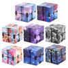 2025 New Fidget Toy Autism Anti Stress Relief Infinity Cube Magic Cube Office Flip Cubic Puzzle Stop Stress Reliever Autism Toy