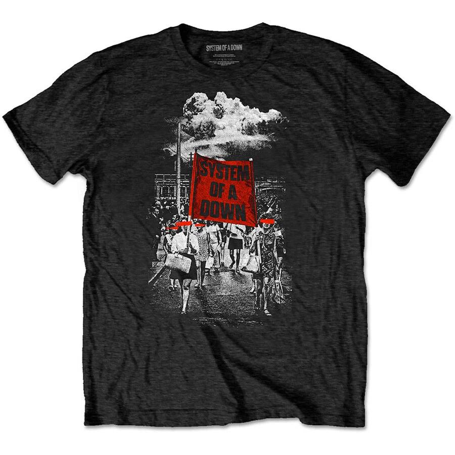 System Of A Down - Banner Marches - Black T-shirt XXL