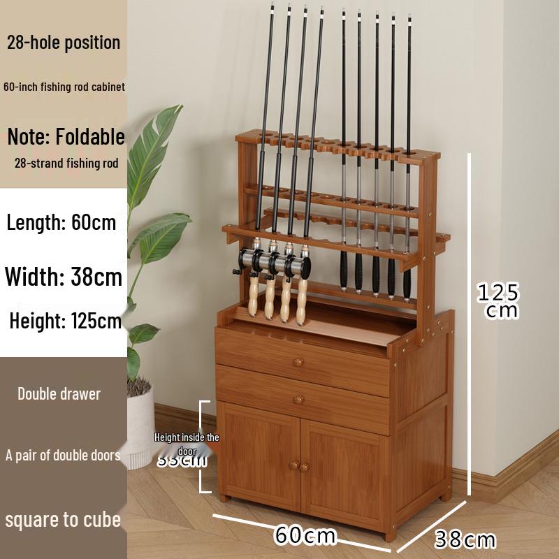 

Multi-Functional Fishing Rod Display & Storage Stand Default