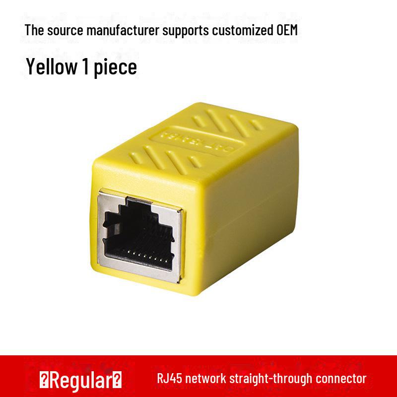 RJ45 Netzwerkkabel-Steckverbinder, Dual-Pass Durchgangs-Verlängerungsmodul
