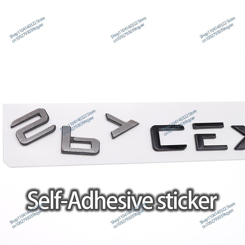 ABS SpaceX Dual Motor Sticker Fender Side Decal For Tesla Model Y S 3 X Letters Space Logo Rear Emblem Badge Trunk Accessories